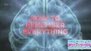 ITV¼Ƭǿ How To Remember Everything 2016Ӣ-