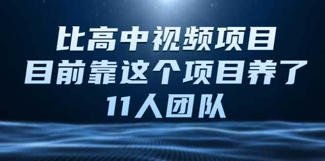 【中视频撸金计划】 中视频项目，目前靠这个项目养了11人团队【视频课程】