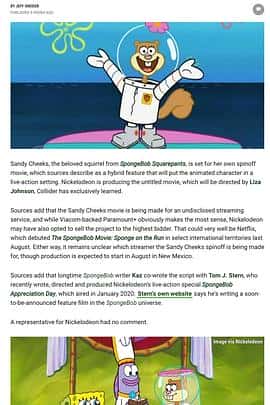 电影《海绵宝宝外传电影：松鼠珊迪 SpongeBob SquarePants Sandy Movie‎ (2022)》 - 1080P/720P/360P高清标清网盘迅雷下载