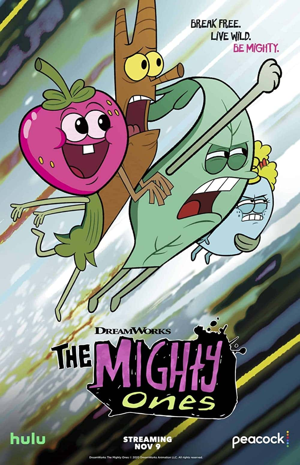 原版纪录片《强大的/The Mighty Ones》S01 HULU WEBRip x264-ION10 原版无字纪录片解说素材1080高清下载