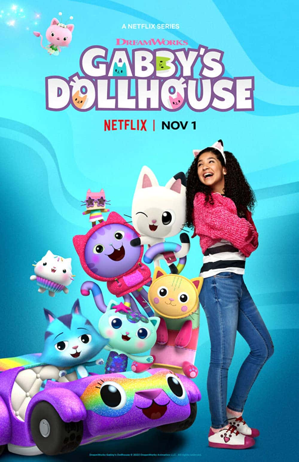 原版纪录片《加比娃娃屋/Gabbys Dollhouse》S01 1080p NF WEBRip DDP5 1 x264-LAZY 原版无字纪录片解说素材1080高清下载