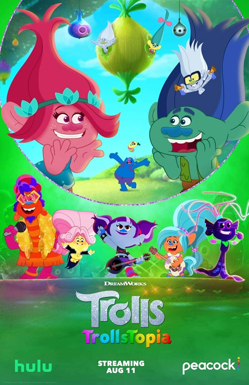 原版纪录片《巨魔巨魔Topia/Trolls TrollsTopia》S01 720p HULU WEBRip DDP5 1 x264-KOGi 原版无字纪录片解说素材1080高清下载