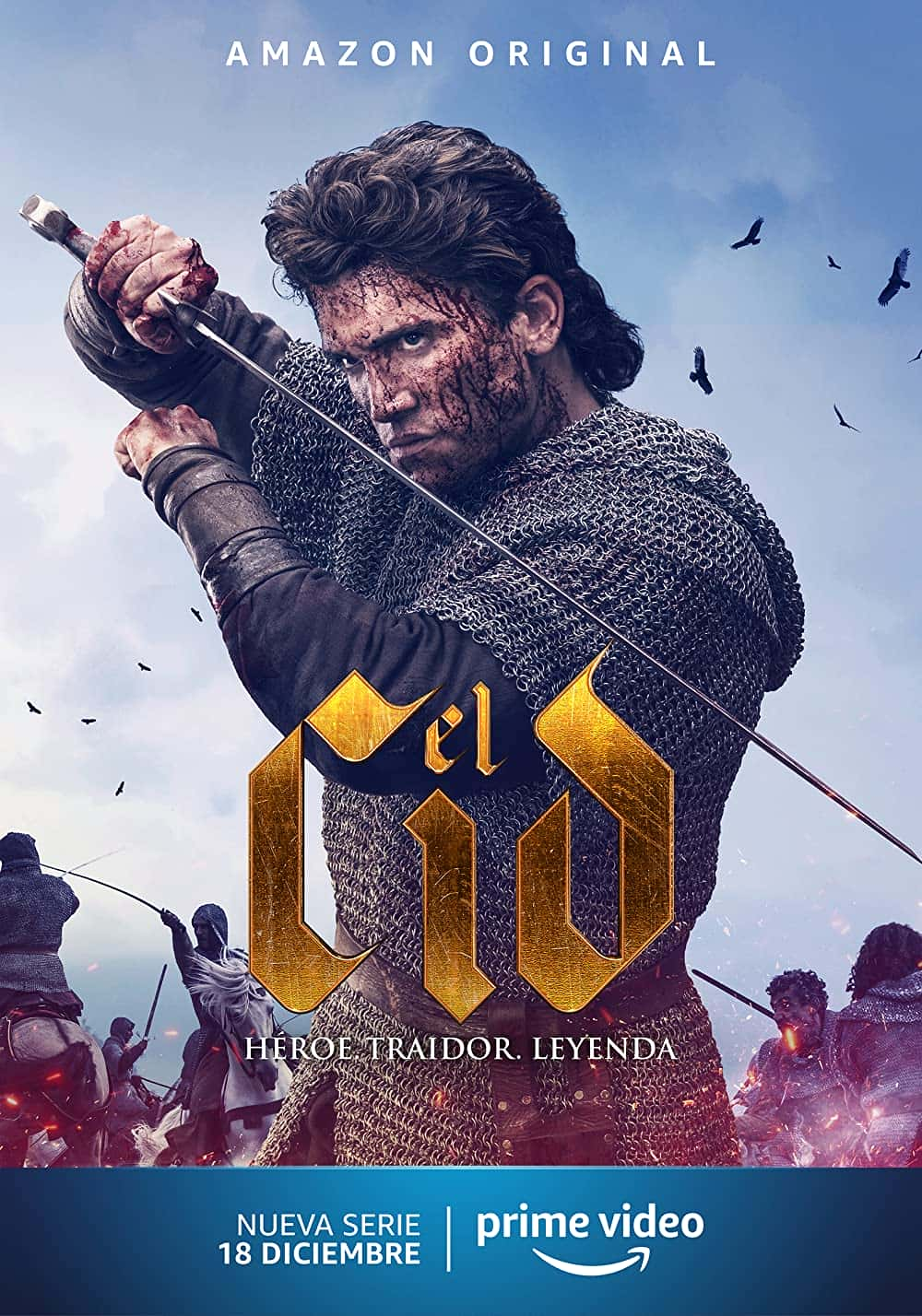 原版纪录片《埃尔西德/El Cid》S01 SPANISH 1080p AMZN WEBRip DDP5 1 x264-Hdalx 原版无字纪录片解说素材1080高清下载