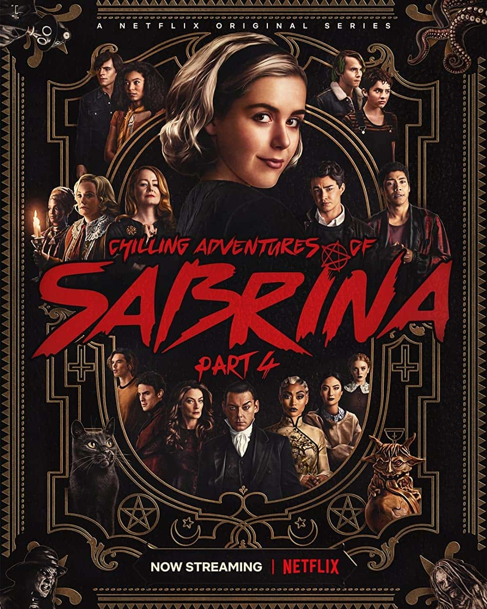 原版纪录片《萨布丽娜的惊心冒险/Chilling Adventures of Sabrina》S01 1080p NF WEBRip DD5 1 x264-NTG 原版无字纪录片解说素材1080高清下载