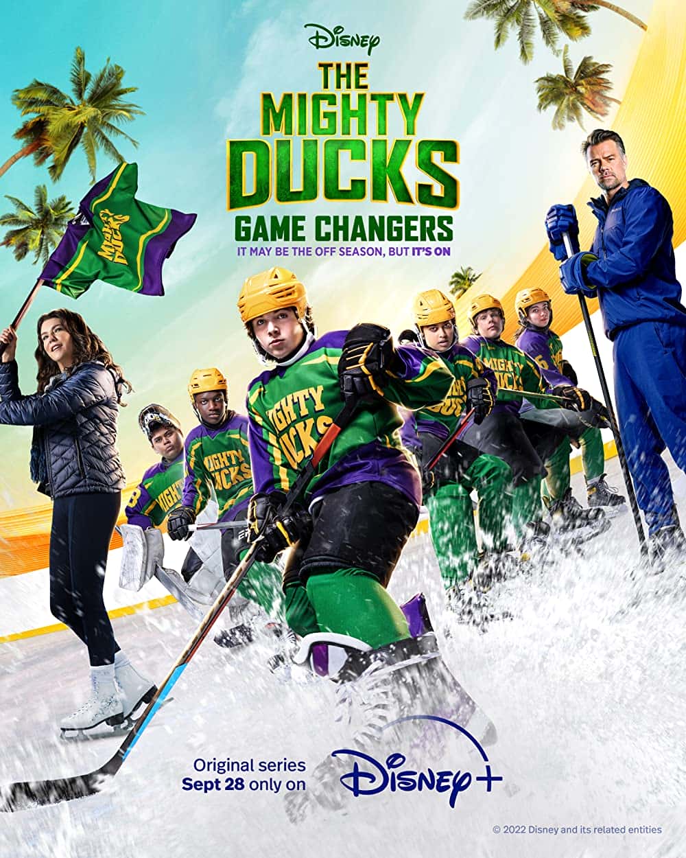 原版纪录片《强大的鸭子改变游戏规则/The Mighty Ducks Game Changers》S01 1080p DSNP WEBRip DDP5 1 x264-FLUX 原版无字纪录片解说素材1080高清下载