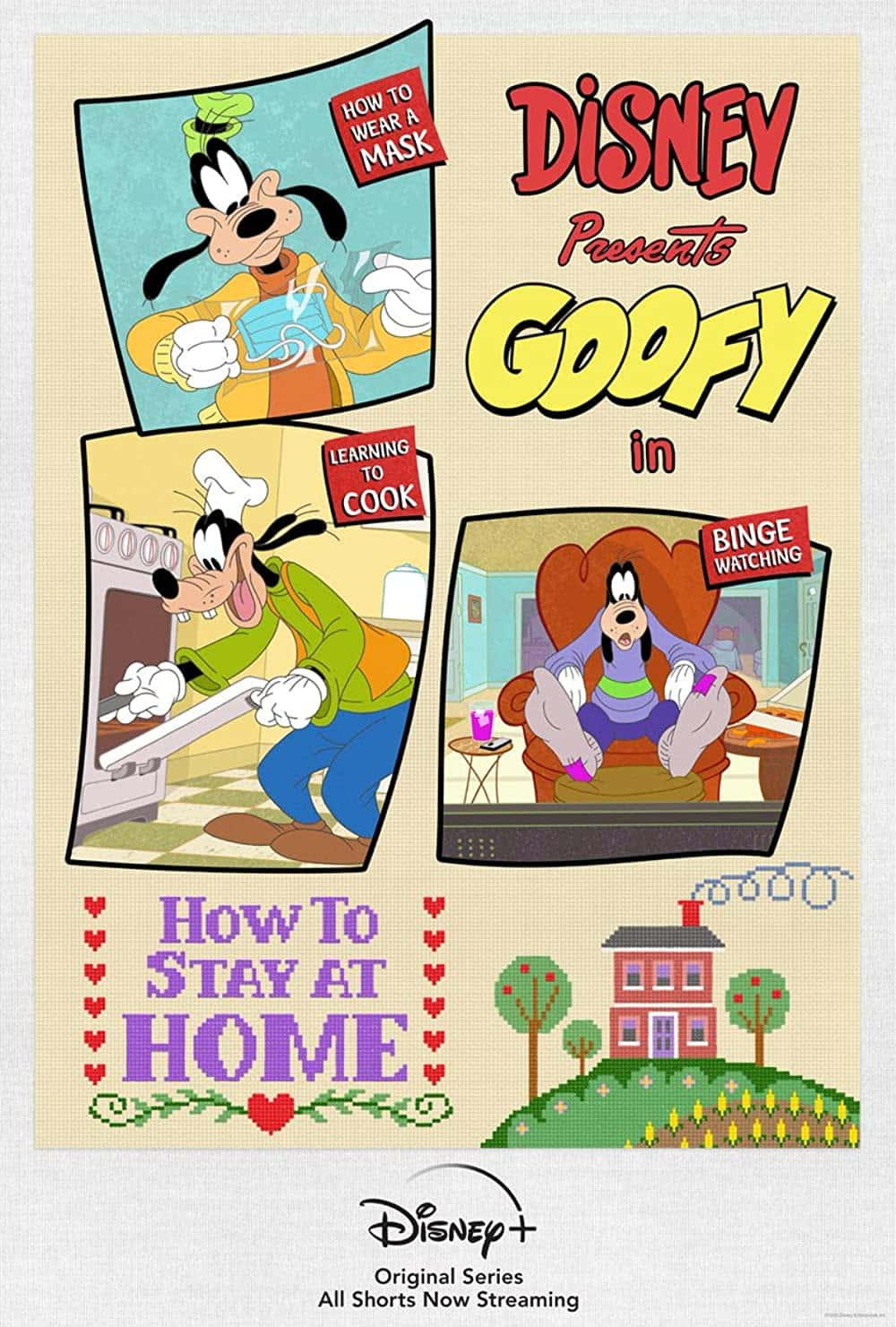 原版纪录片《迪士尼在如何呆在家里呈现高飞/Disney Presents Goofy in How to Stay at Home》S01 720p DSNP WEBRip DDP5 1 x264-KOGi 原版无字纪录片解说素材1080高清下载