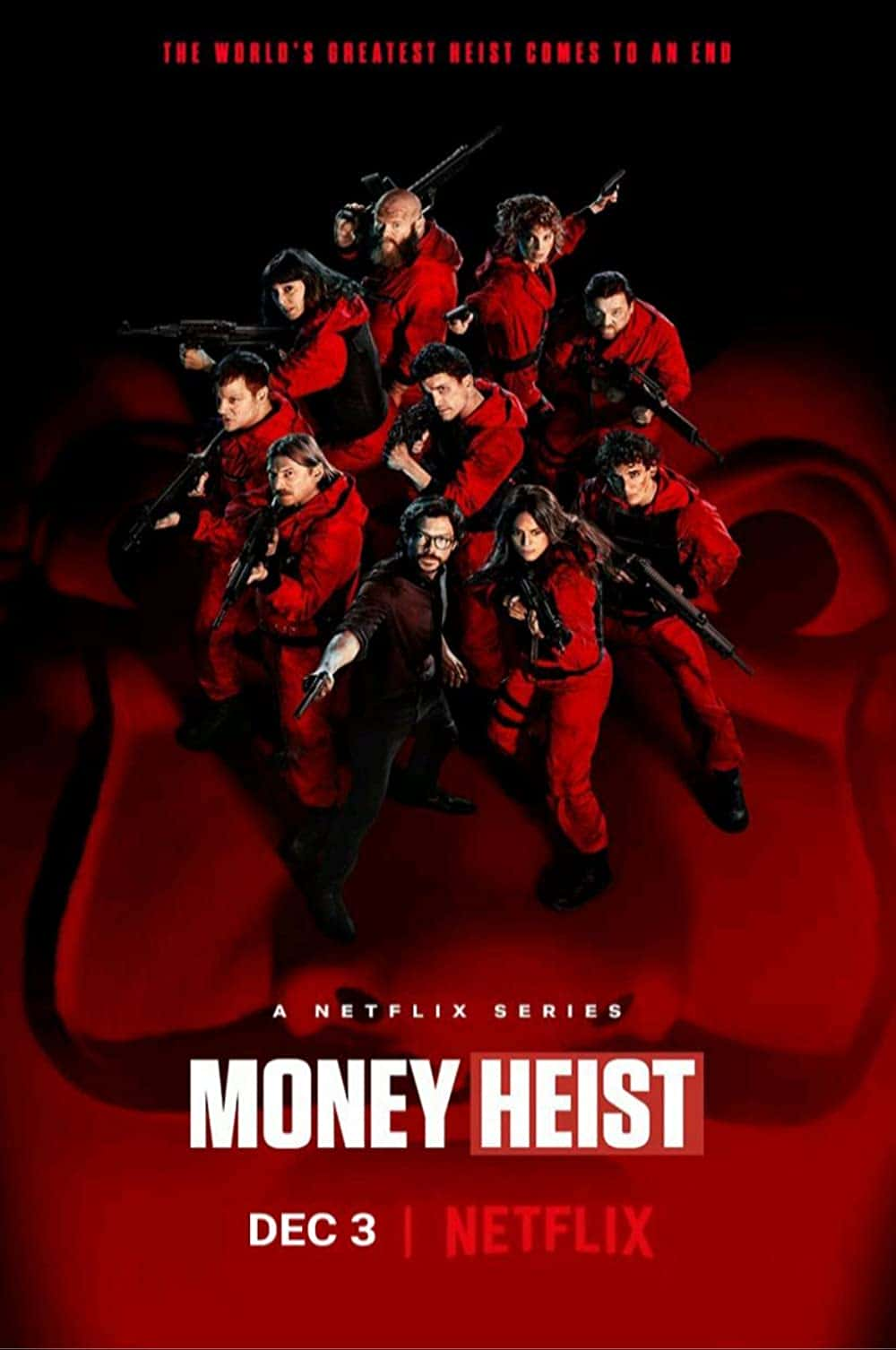 原版纪录片《抢钱/Money Heist》S05 Part1 SPANISH 1080p NF WEBRip DDP5 1 Atmos x264-AGLET 原版无字纪录片解说素材1080高清下载