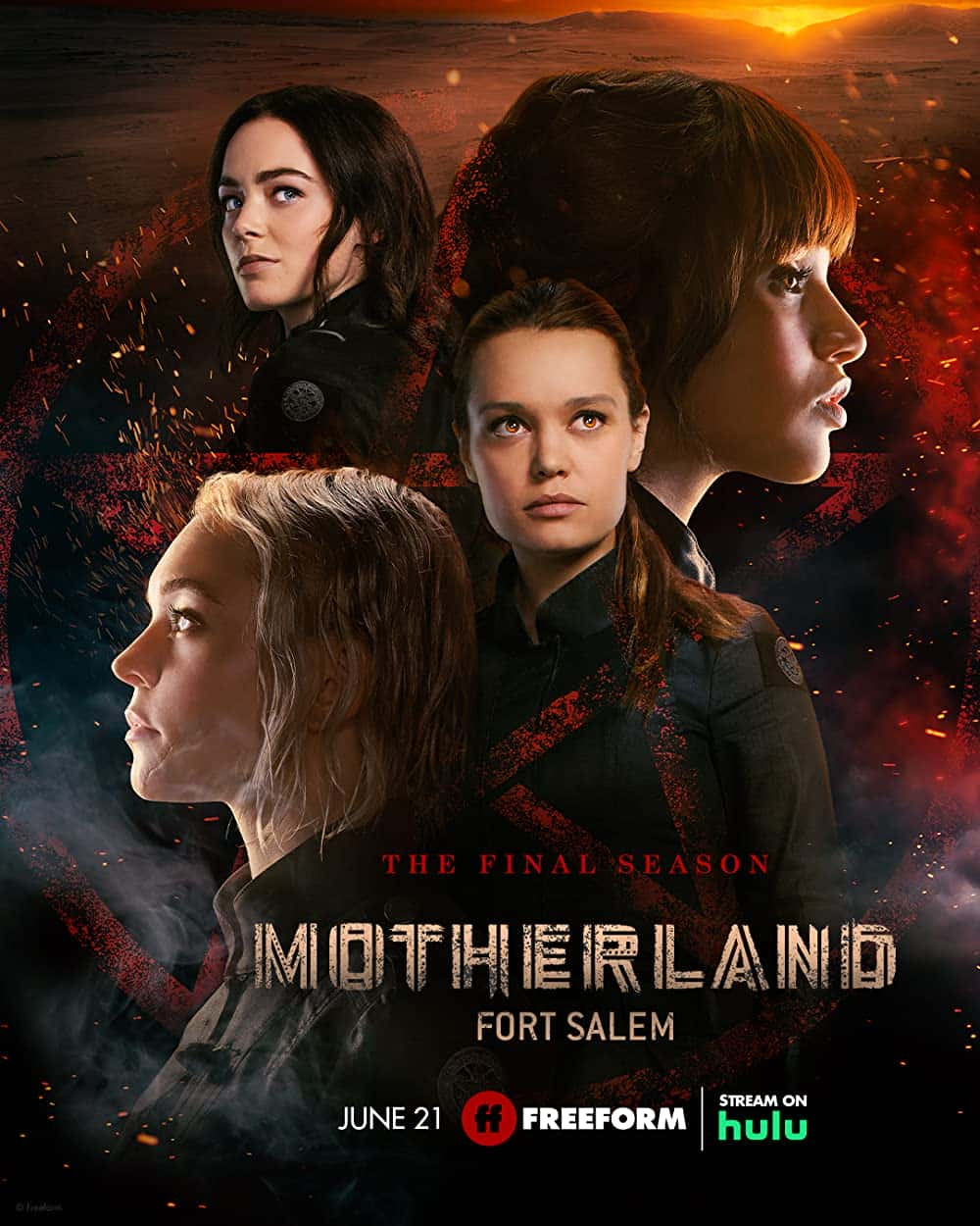 原版纪录片《祖国塞勒姆堡/Motherland Fort Salem》S02 WEBRip x265-ION265 原版无字纪录片解说素材1080高清下载