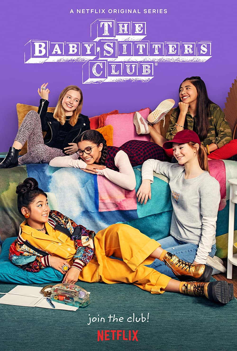 原版纪录片《保姆俱乐部/The Baby-Sitters Club》S01 WEBRip x265-ION265 原版无字纪录片解说素材1080高清下载