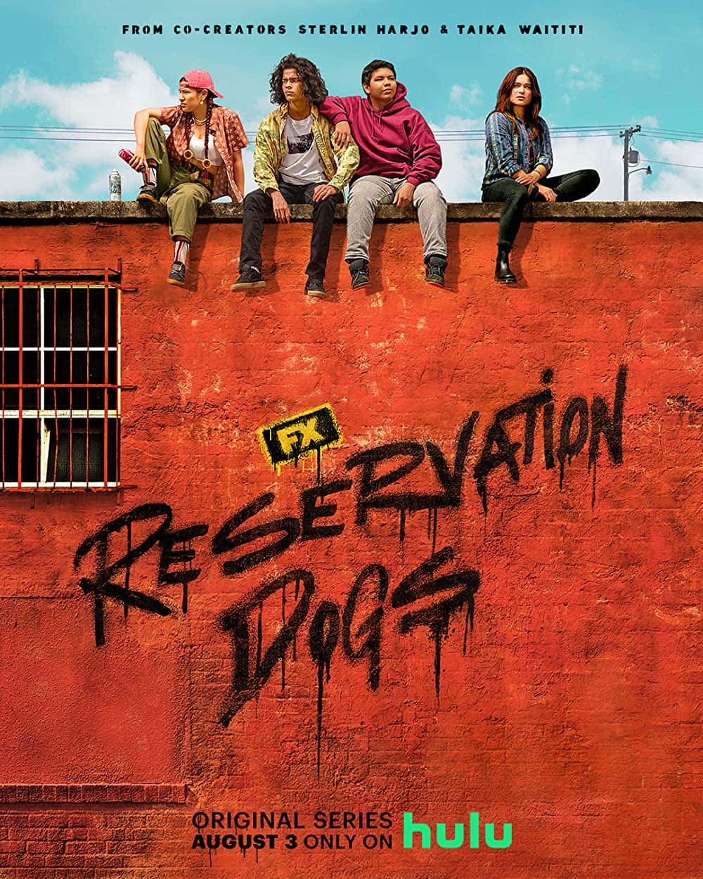 原版纪录片《预订狗/Reservation Dogs》S01 720p HULU WEBRip DDP5 1 x264-FLUX 原版无字纪录片解说素材1080高清下载