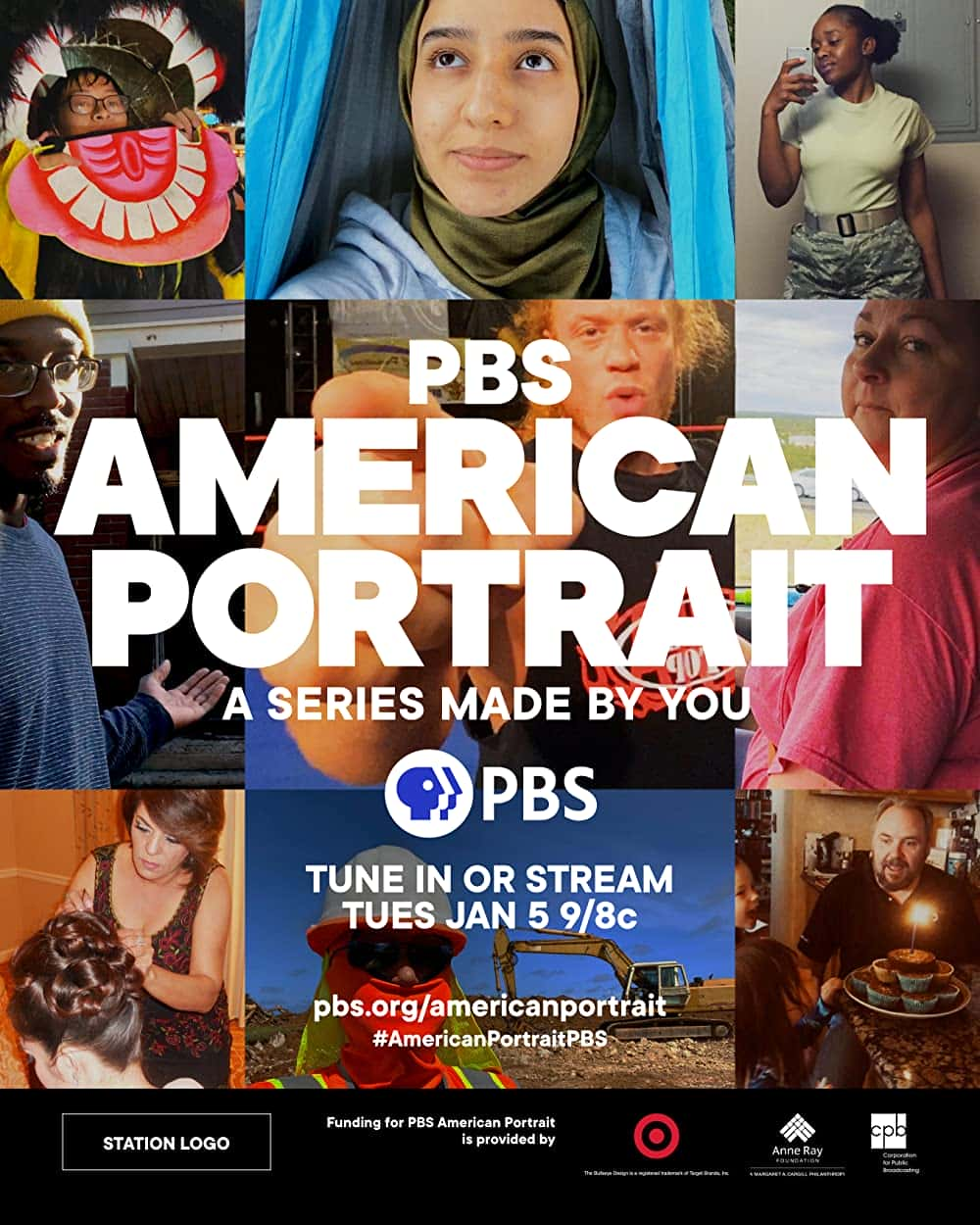 原版纪录片《PBS 美国肖像/PBS American Portrait》S01 WEBRip AAC2 0 x264-BAE 原版无字纪录片解说素材1080高清下载