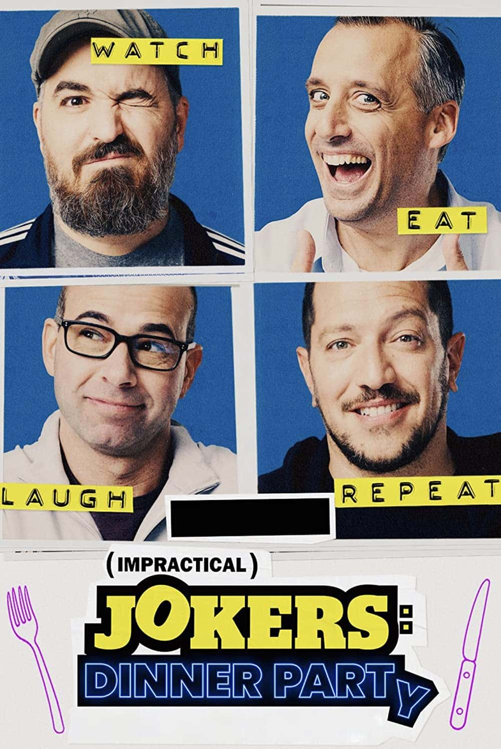 原版纪录片《不切实际的小丑晚宴/Impractical Jokers Dinner Party》S01 WEBRip AAC2 0 x264-BAE 原版无字纪录片解说素材1080高清下载