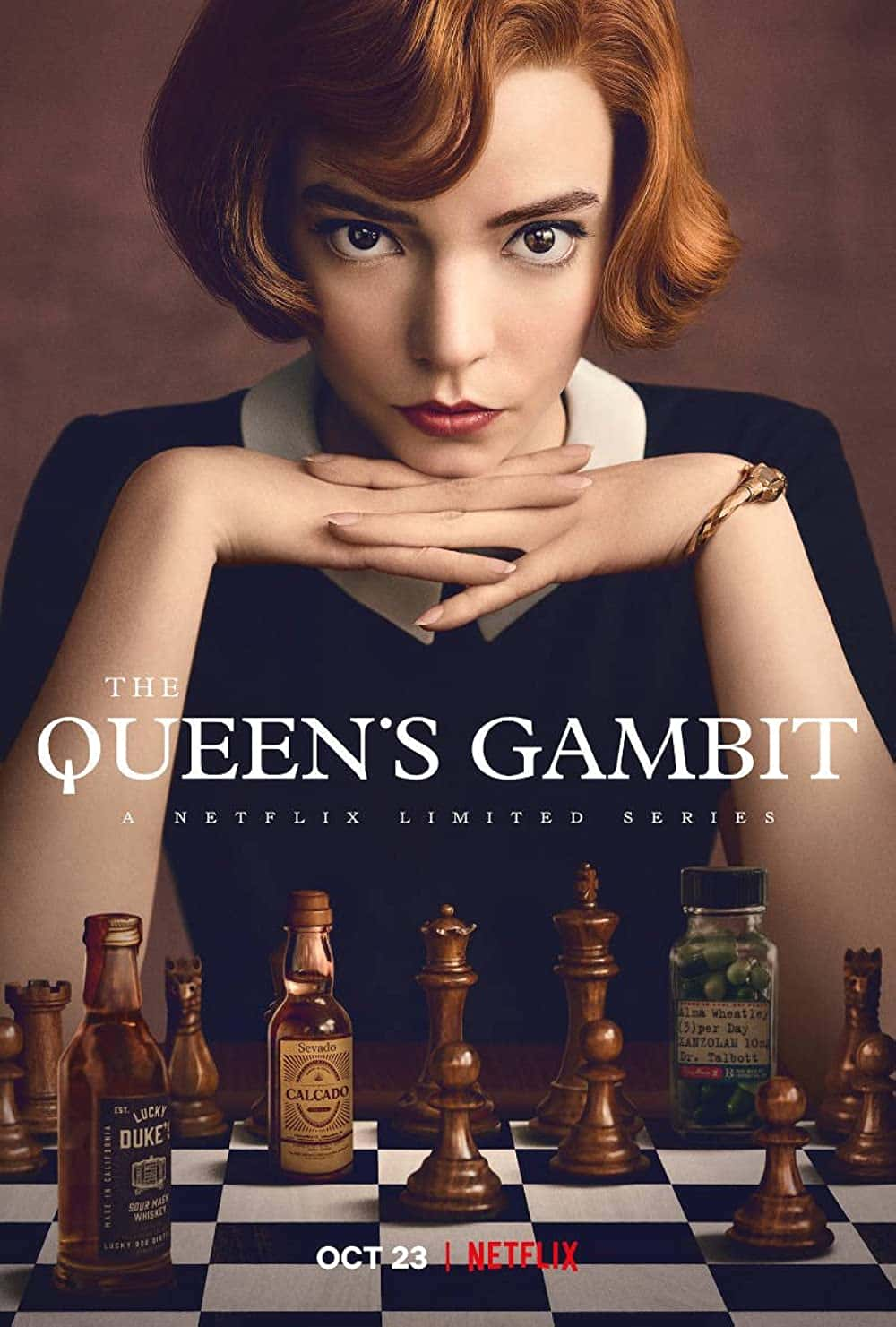 原版纪录片《皇后区的赌局/The Queens Gambit》S01 WEBRip x265-ION265 原版无字纪录片解说素材1080高清下载