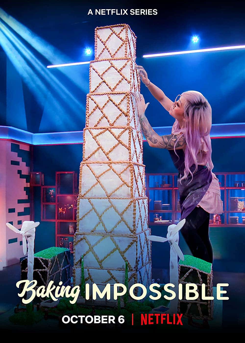 原版纪录片《不可能烘焙/Baking Impossible》S01 1080p NF WEBRip DDP5 1 x264-GOSSIP 原版无字纪录片解说素材1080高清下载