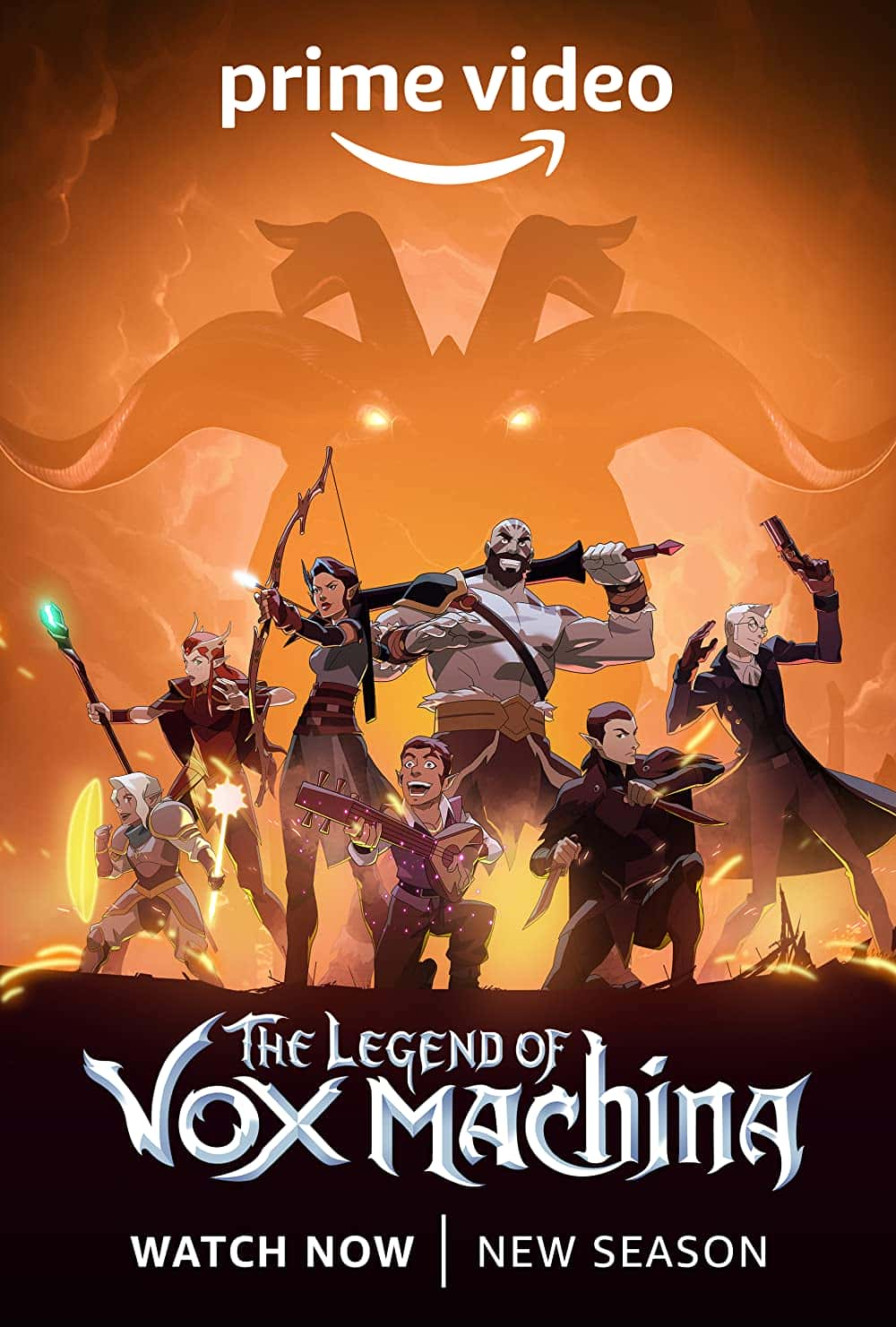 原版纪录片《机器之声传奇/The Legend of Vox Machina》S01 WEBRip x265-ION265 原版无字纪录片解说素材1080高清下载