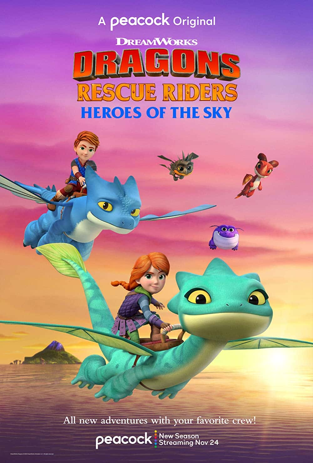 原版纪录片《龙之救援骑士天空英雄/Dragons Rescue Riders Heroes of the Sky》S01 1080p PCOK WEBRip DDP5 1 x264-KOGi 原版无字纪录片解说素材1080高清下载