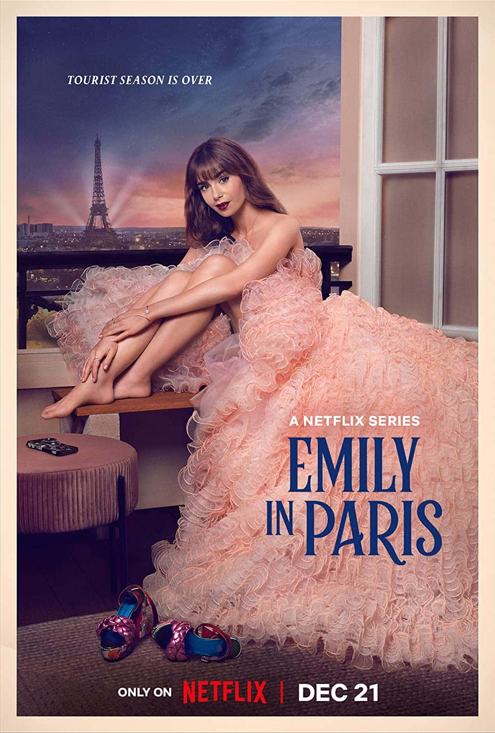 原版纪录片《艾米丽在巴黎/Emily in Paris》S01 1080p WEBRip x265 原版无字纪录片解说素材1080高清下载