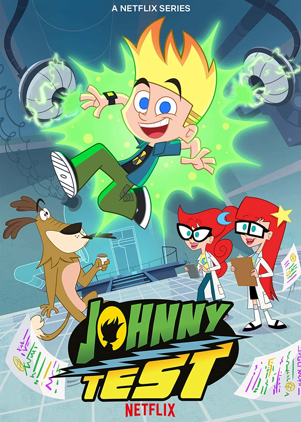 原版纪录片《约翰尼测试/Johnny Test》S02 WEBRip x264-ION10 原版无字纪录片解说素材1080高清下载