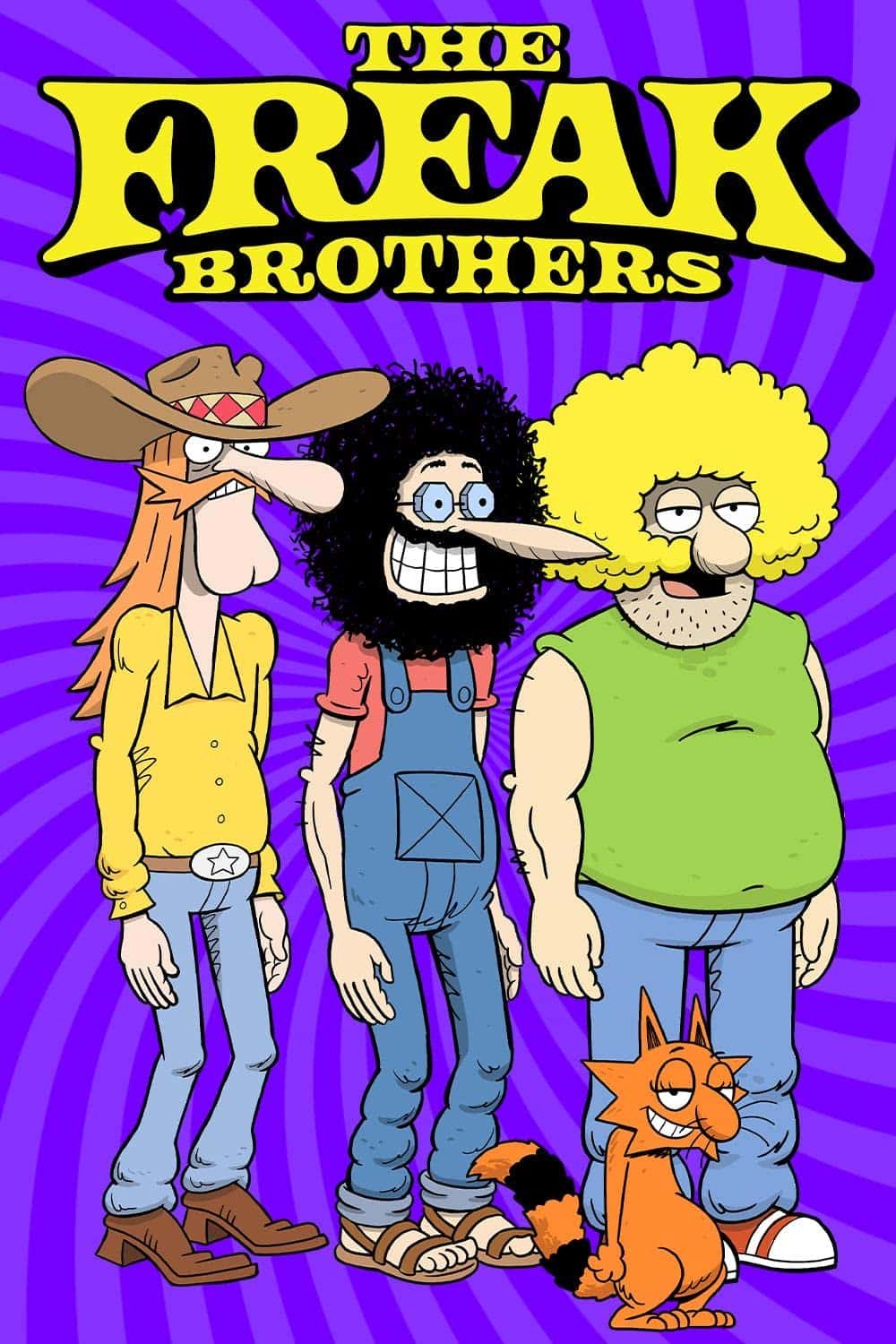 原版纪录片《怪胎兄弟/The Freak Brothers》S01 720p WEBRip AAC2 0 x264-OPUS 原版无字纪录片解说素材1080高清下载