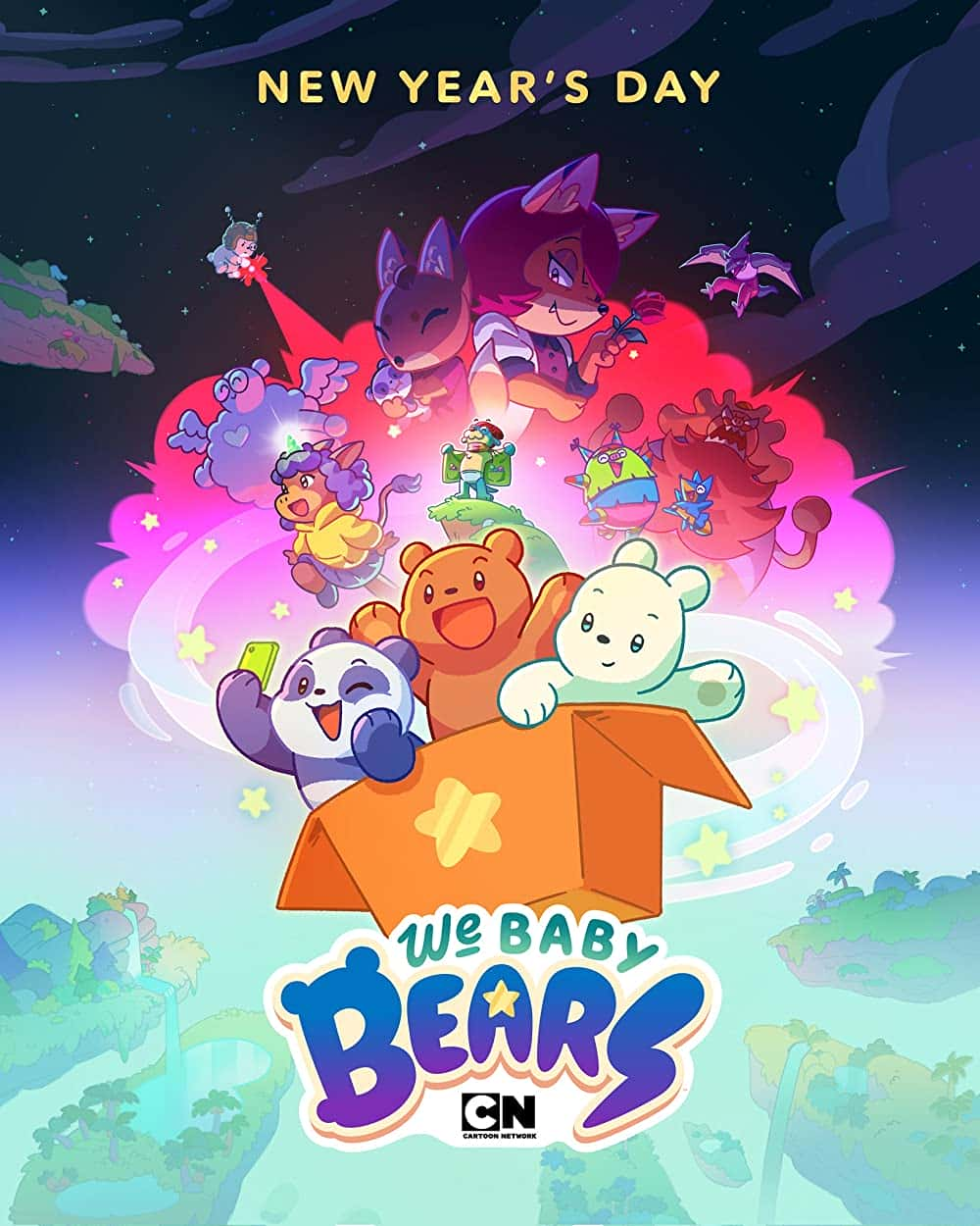 原版纪录片《我们熊宝宝/We Baby Bears》S01 WEBRip x264-ION10 原版无字纪录片解说素材1080高清下载