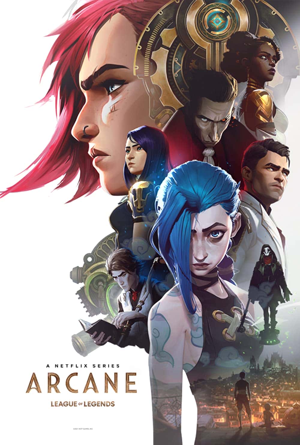 原版纪录片《奥术/Arcane》S01 720p NF WEBRip DDP5 1 x264-TEPES 原版无字纪录片解说素材1080高清下载
