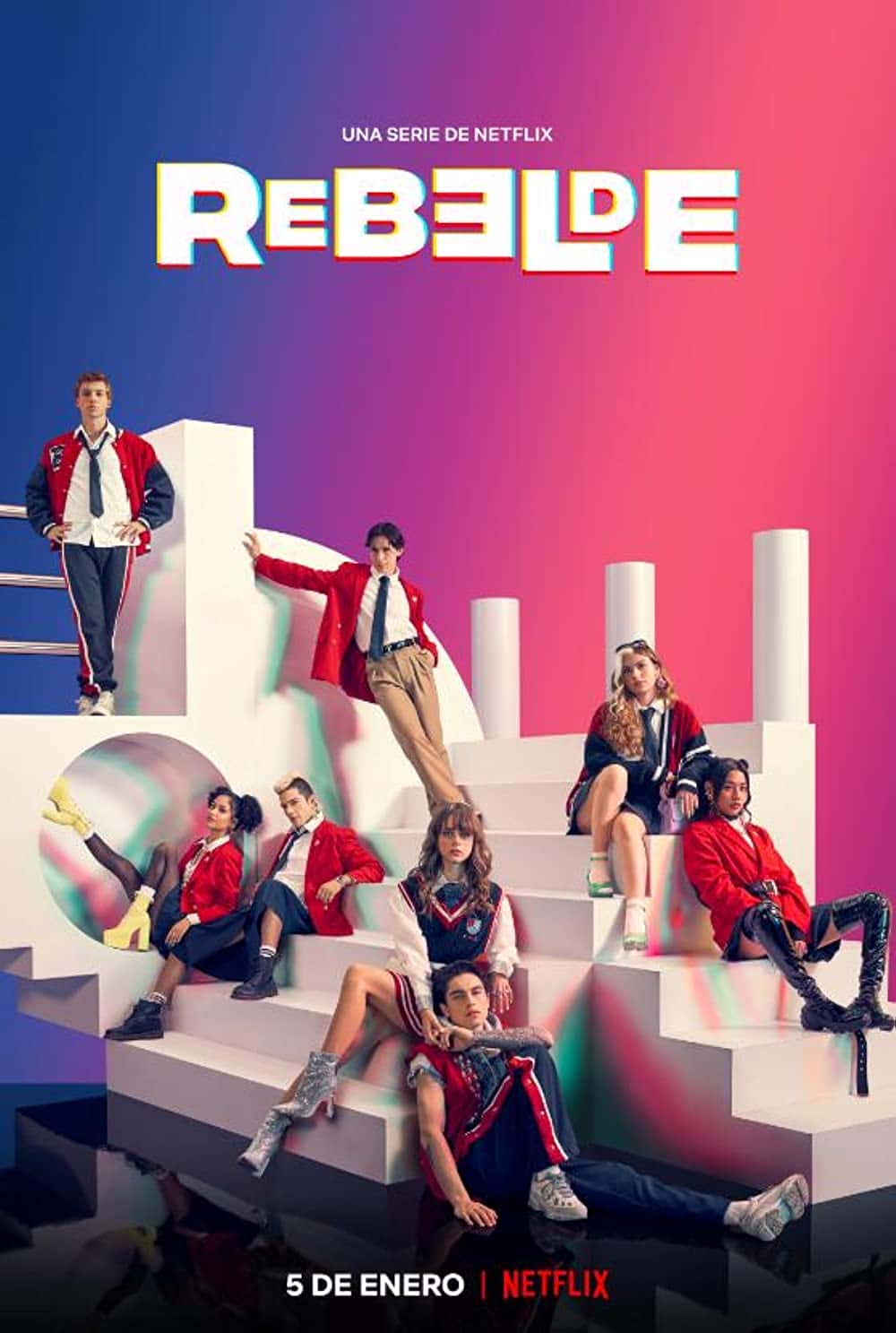 原版纪录片《反叛者/Rebelde》S01 SPANISH 1080p WEBRip x265 原版无字纪录片解说素材1080高清下载