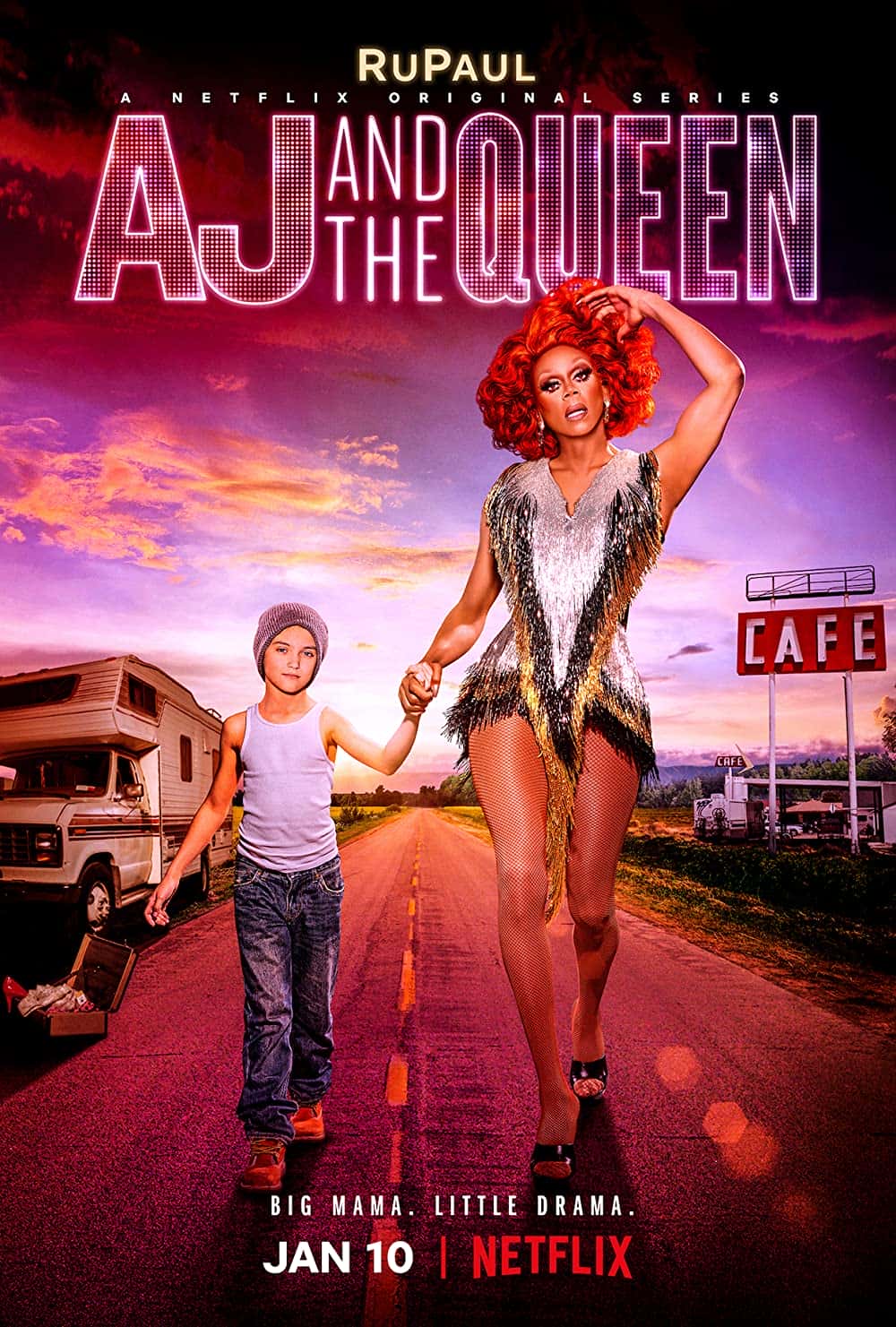 原版纪录片《AJ 和女王/AJ and the Queen》S01 WEBRip x265-ION265 原版无字纪录片解说素材1080高清下载