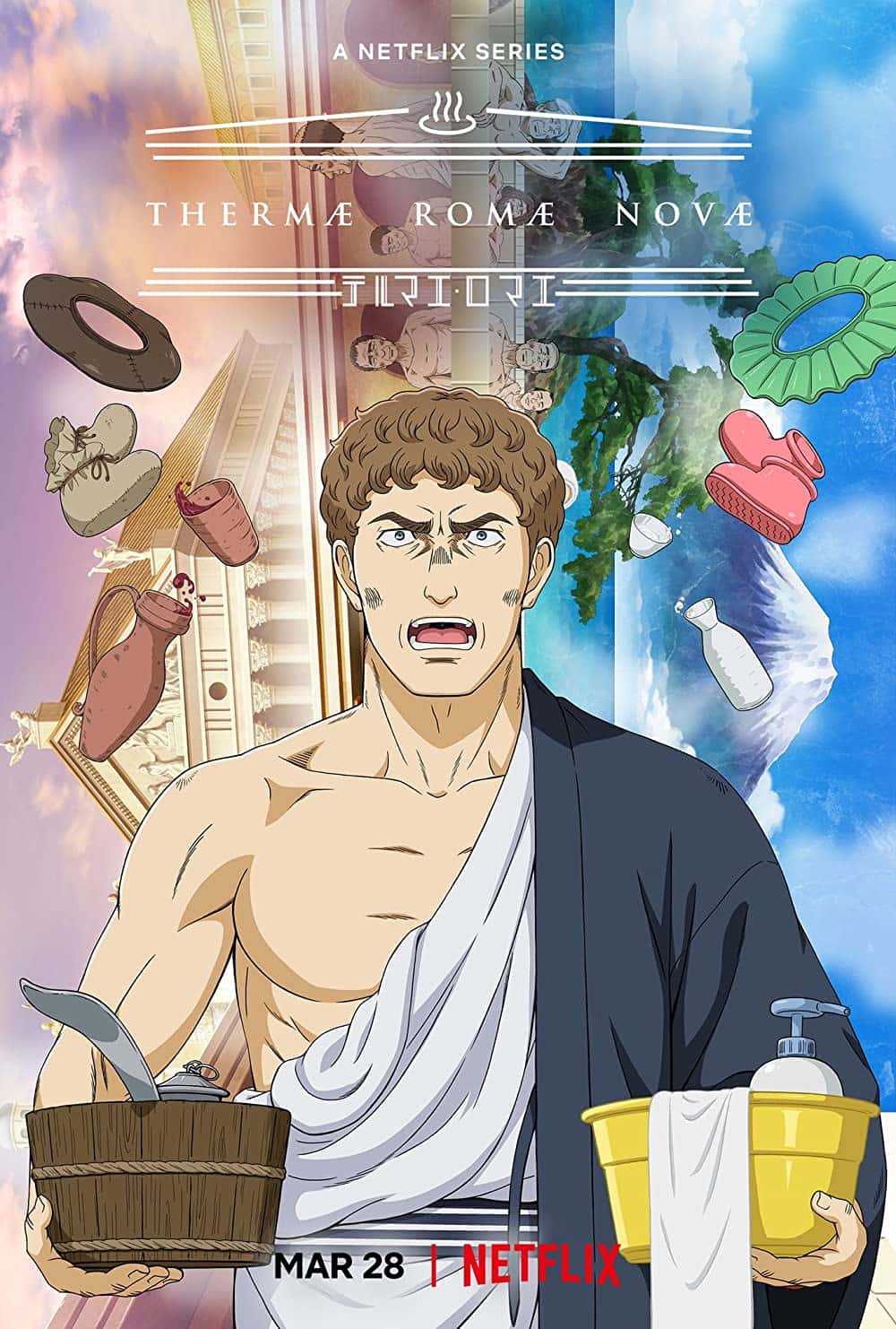 原版纪录片《新罗马温泉浴场/Thermae Romae Novae》S01 DUBBED 1080p WEBRip x265 原版无字纪录片解说素材1080高清下载