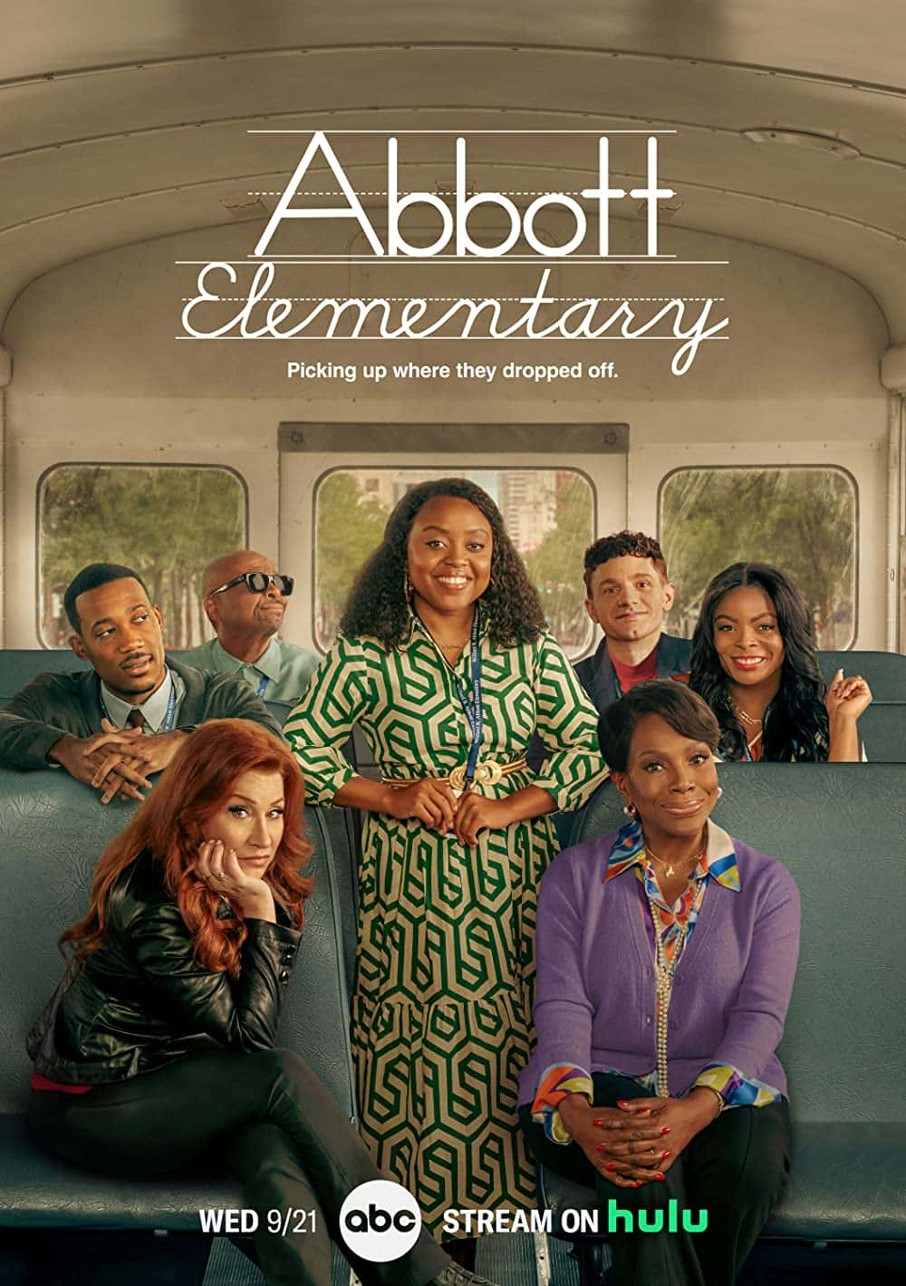 原版纪录片《雅培小学/Abbott Elementary》S01 WEBRip x265-ION265 原版无字纪录片解说素材1080高清下载