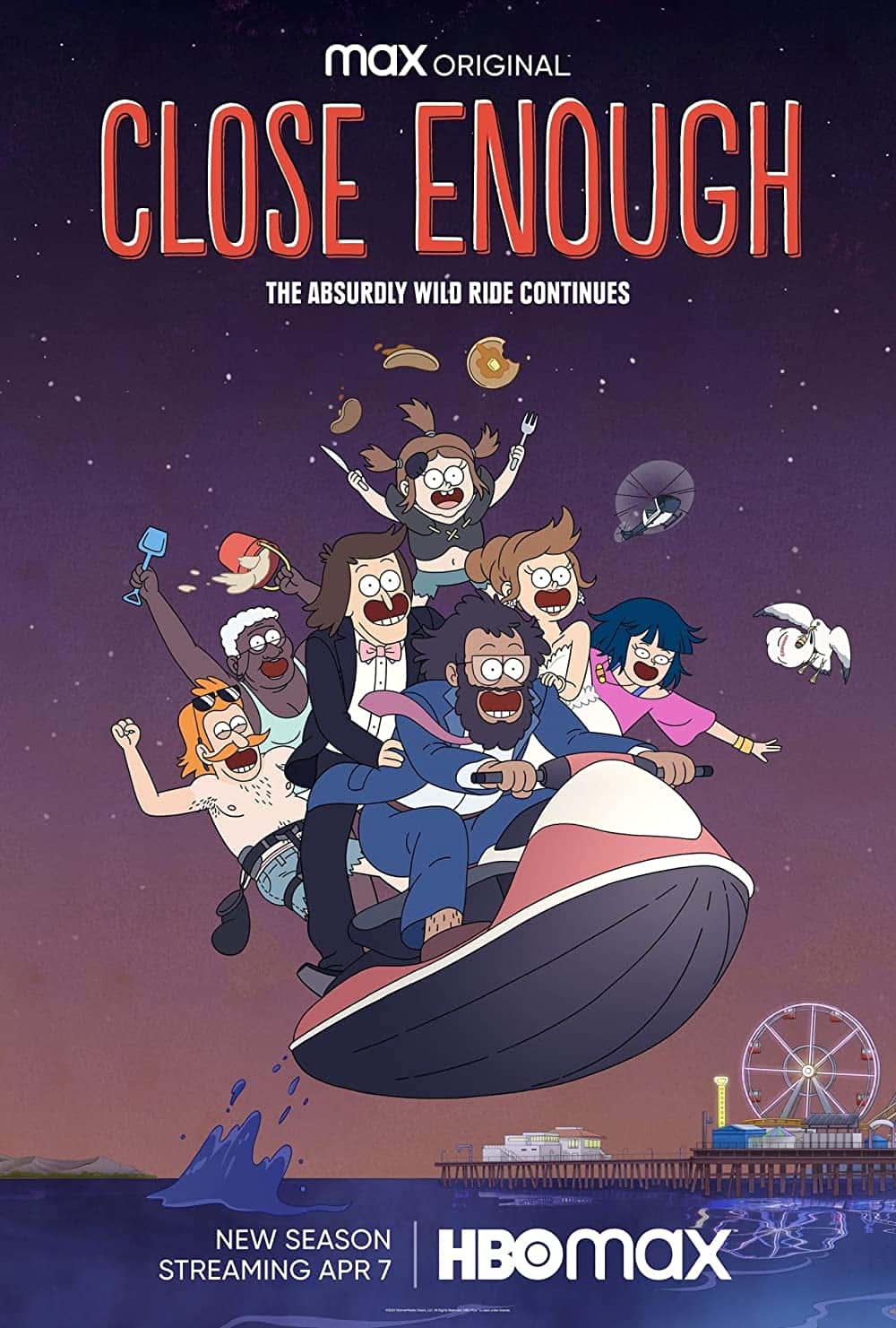 原版纪录片《足够接近/Close Enough》S03 1080p HMAX WEBRip DD5 1 x264-KOGi 原版无字纪录片解说素材1080高清下载