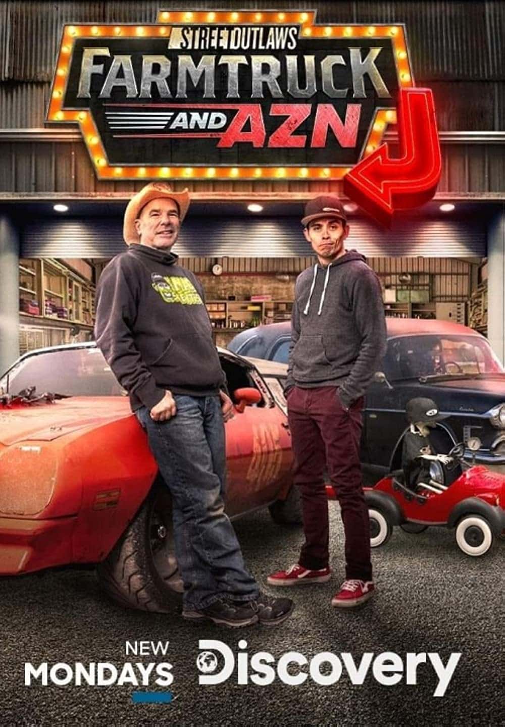 原版纪录片《Street Outlaws Farmtruck 和 Azn/Street Outlaws Farmtruck and Azn》S01 1080p WEBRip AAC2 0 x264-KOMPOST 原版无字纪录片解说素材1080高清下载
