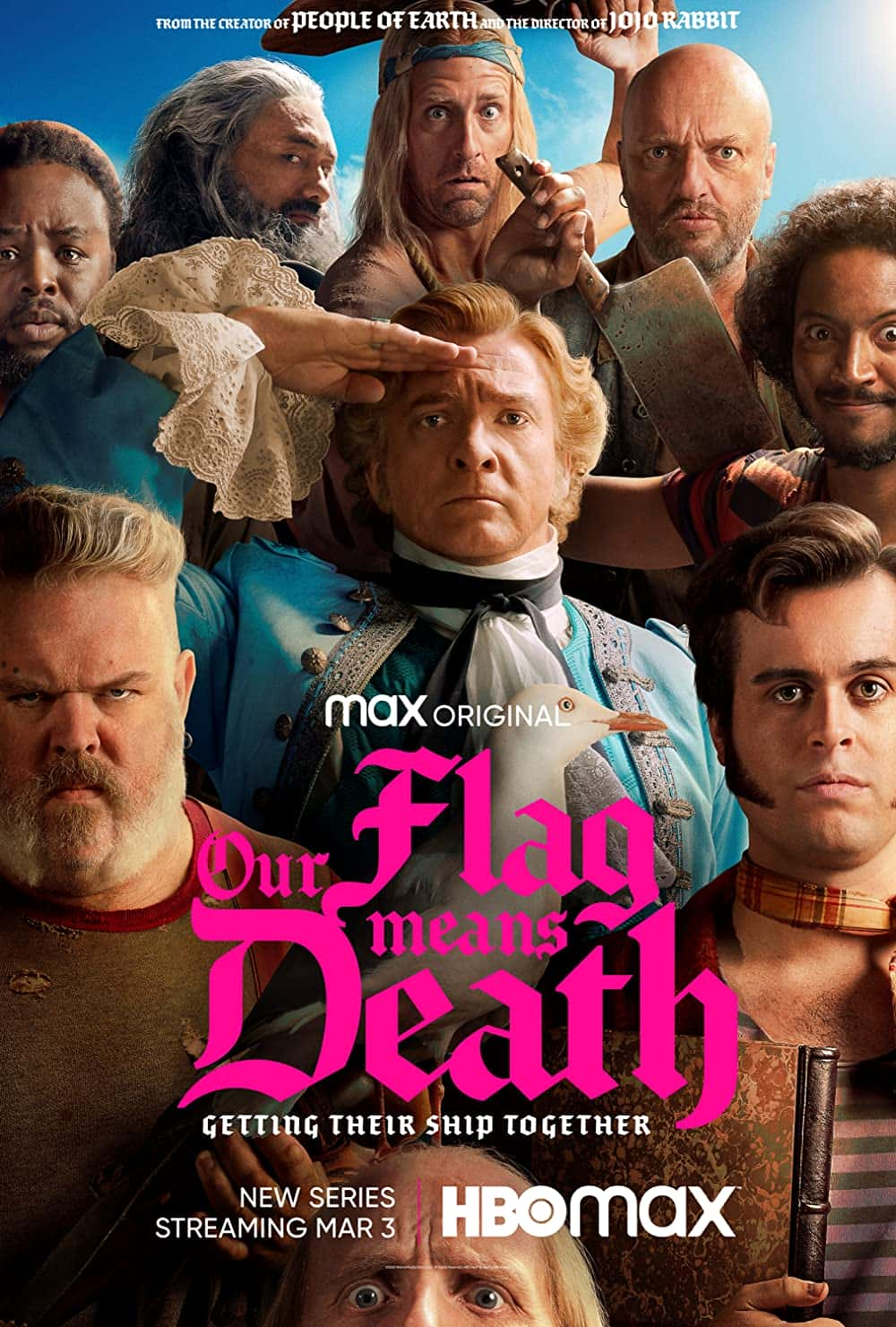 原版纪录片《我们的旗帜意味着死亡/Our Flag Means Death》S01 1080p WEBRip x265 原版无字纪录片解说素材1080高清下载