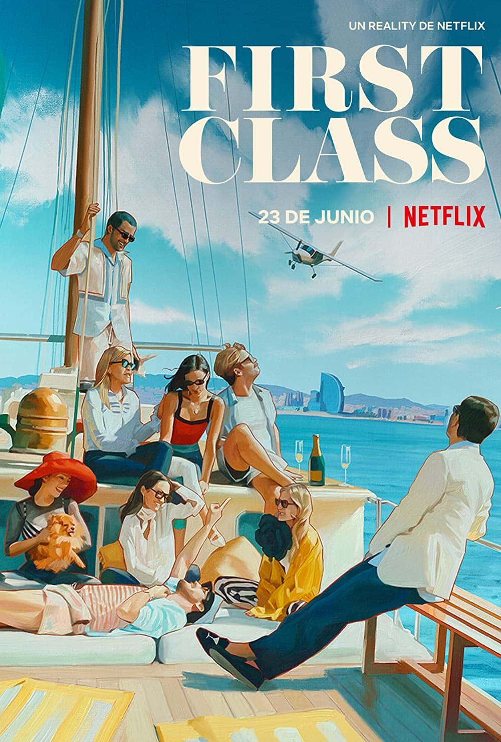 原版纪录片《头等舱 2022/First Class 2022》S01 SPANISH WEBRip x265-ION265 原版无字纪录片解说素材1080高清下载