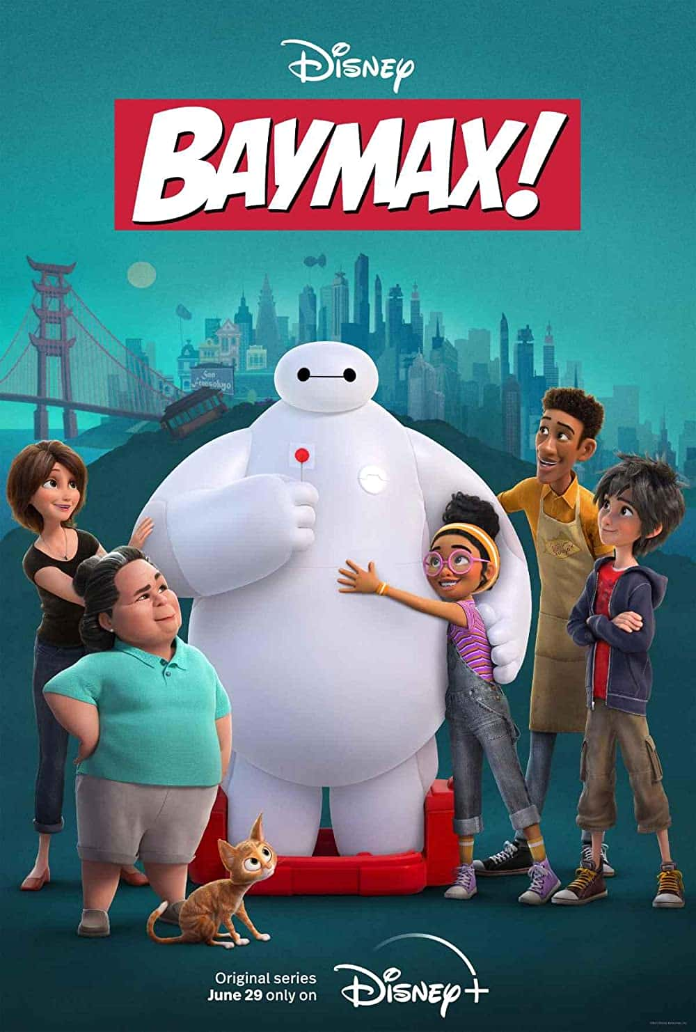 原版纪录片《大白/Baymax》S01 720p DSNP WEBRip DDP5 1 Atmos x264-SALT 原版无字纪录片解说素材1080高清下载