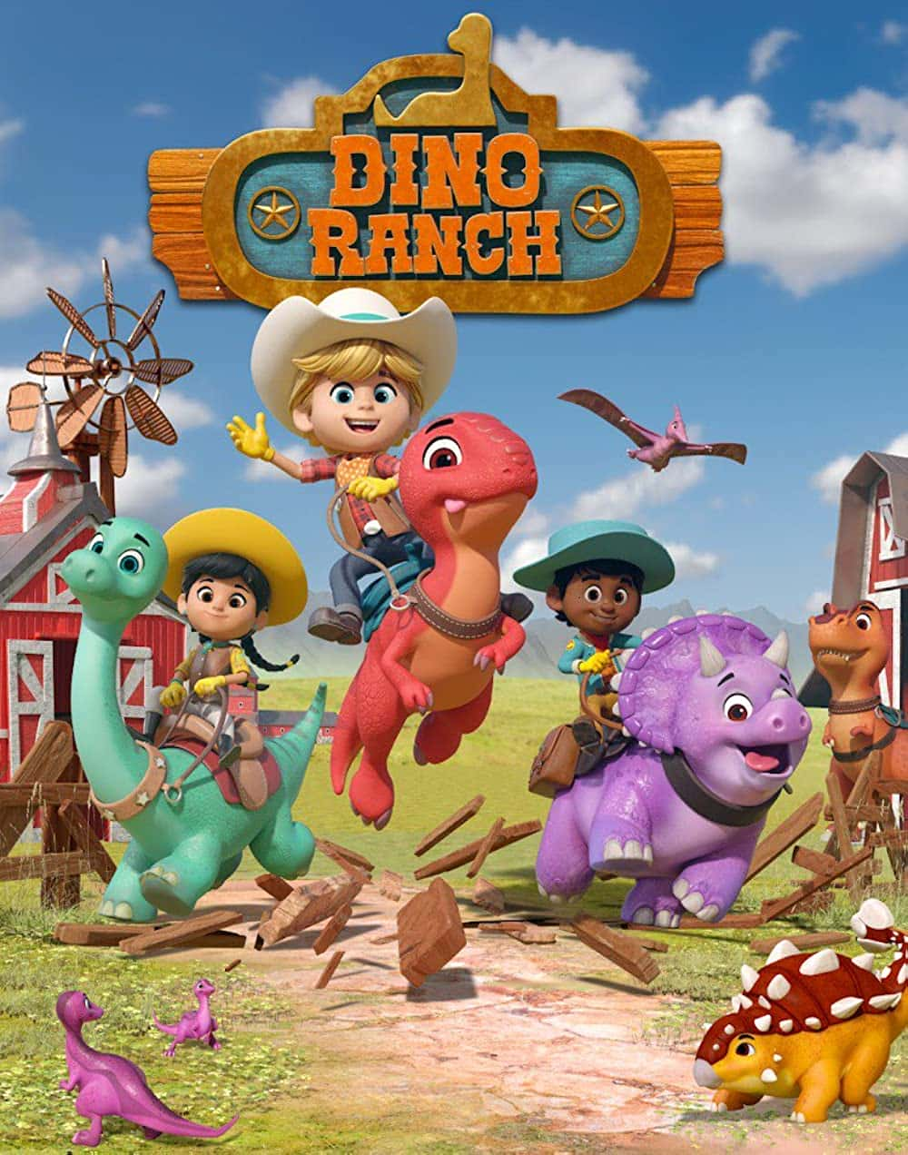 原版纪录片《恐龙牧场/Dino Ranch》S01 WEBRip x264-ION10 原版无字纪录片解说素材1080高清下载