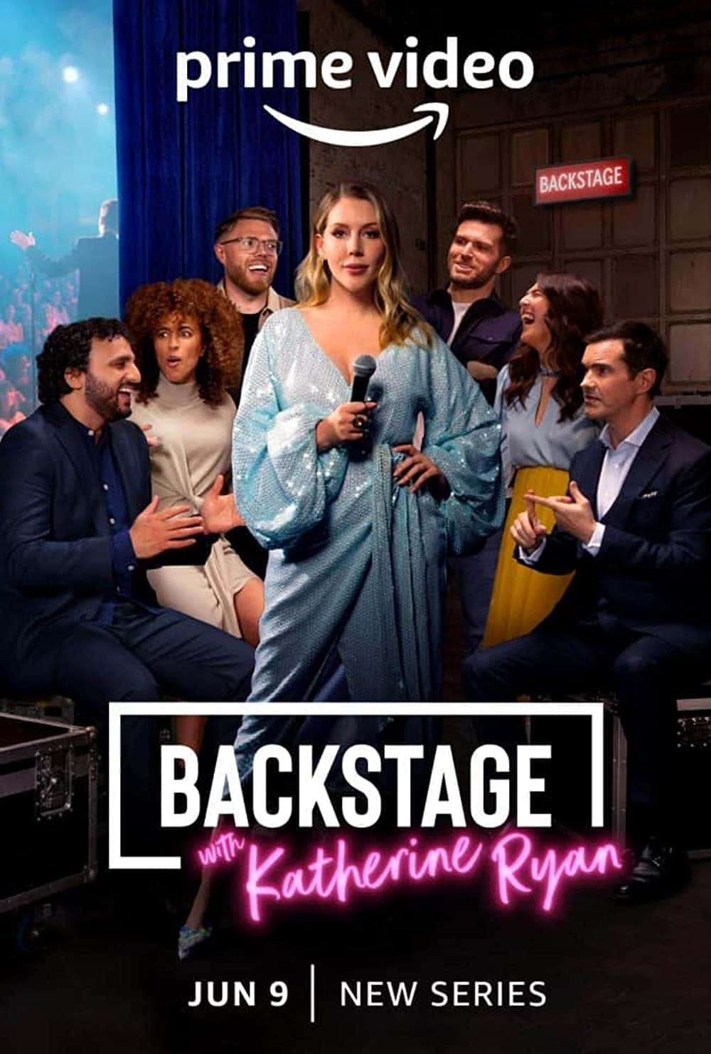 原版纪录片《凯瑟琳·瑞安在后台/Backstage with Katherine Ryan》S01 1080p WEBRip x265 原版无字纪录片解说素材1080高清下载