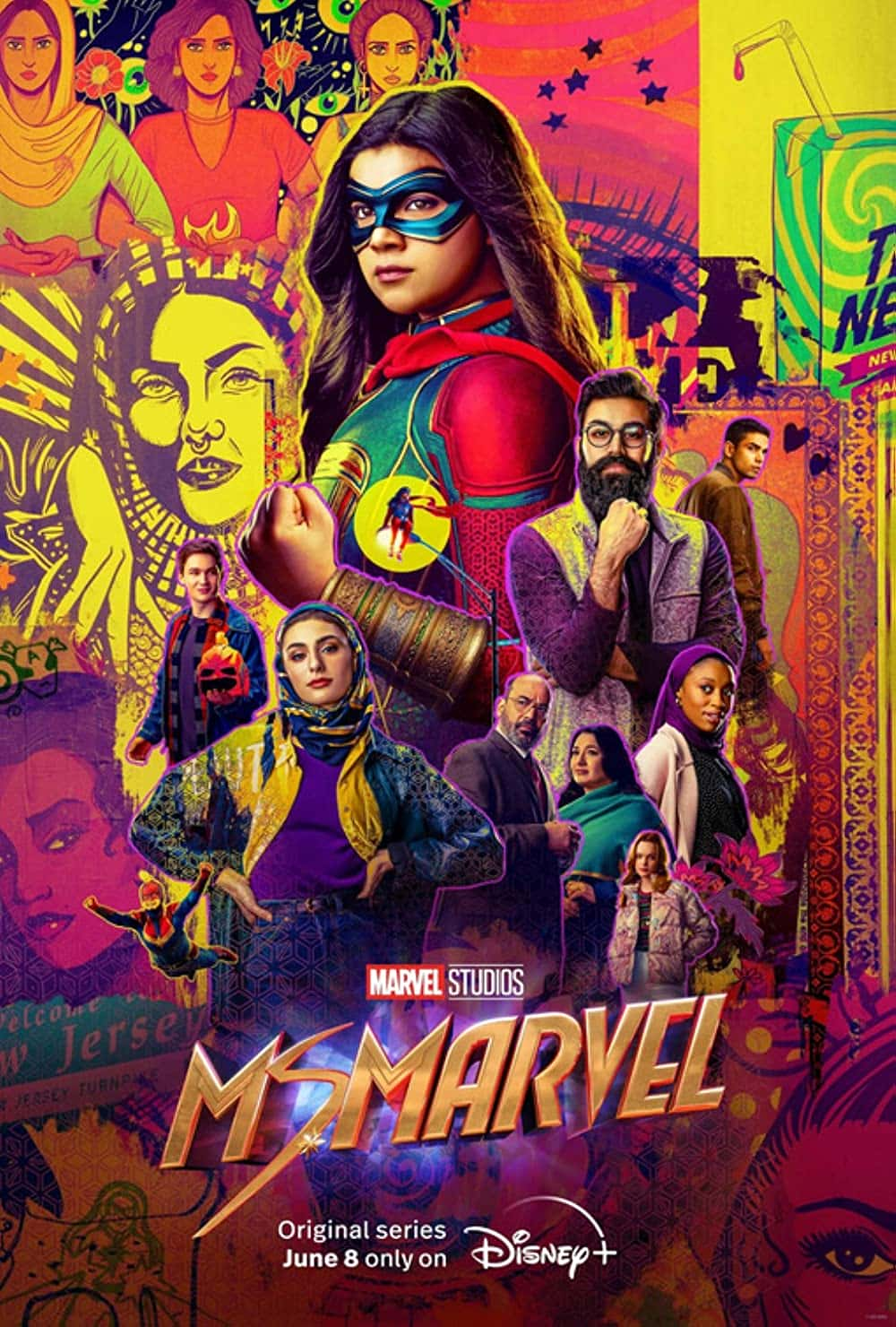 原版纪录片《惊奇女士/Ms Marvel》S01 1080p WEBRip x265 原版无字纪录片解说素材1080高清下载