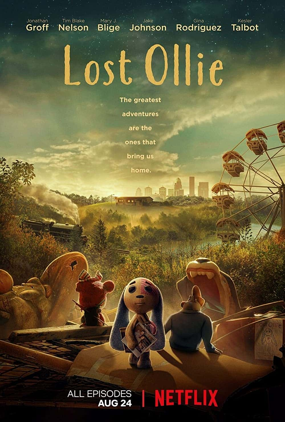 原版纪录片《迷路的奥利/Lost Ollie》S01 1080p NF WEB-DL x265 10bit HDR DDP5 1 Atmos-SMURF 原版无字纪录片解说素材1080高清下载