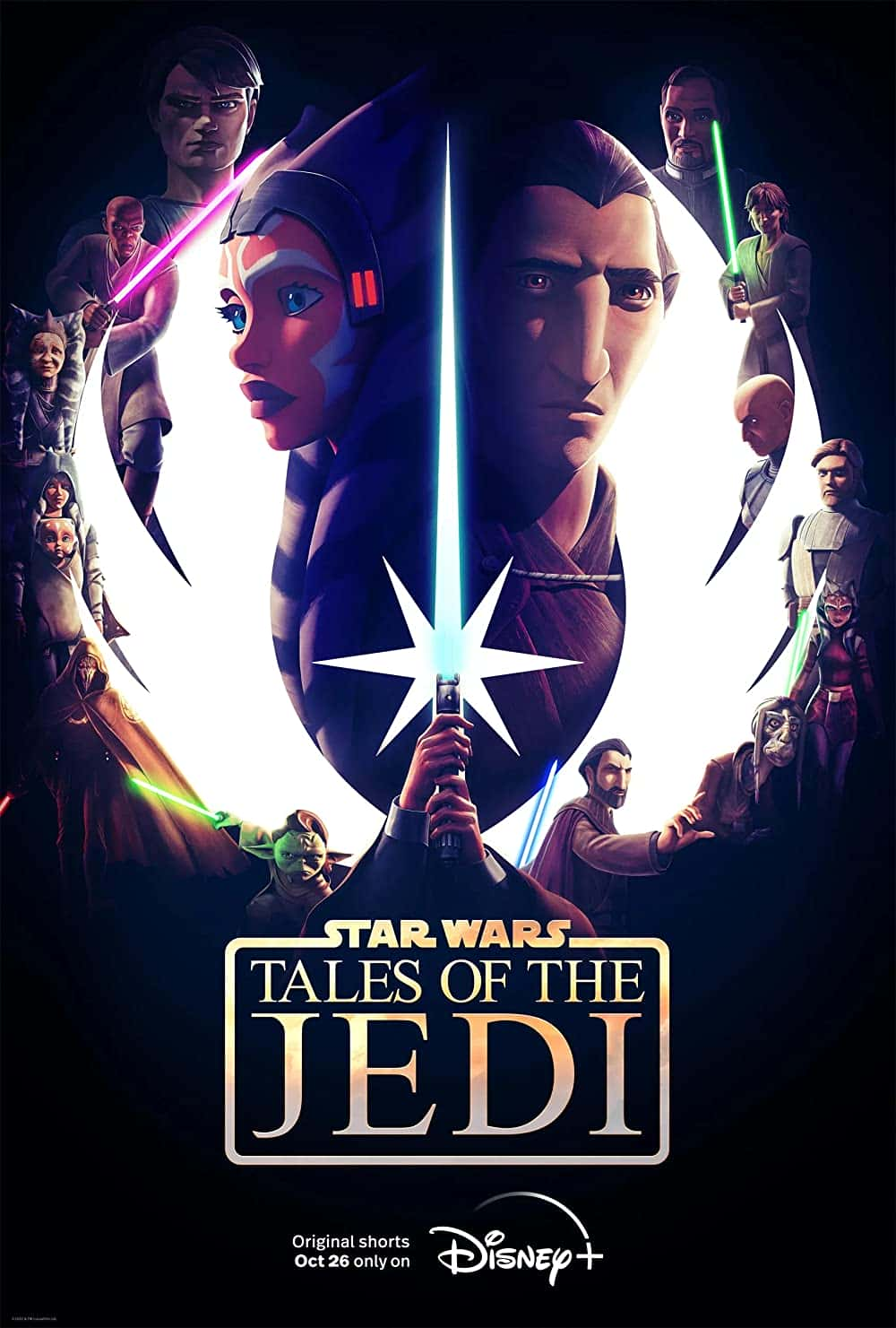 原版纪录片《星球大战绝地传说/Star Wars Tales of the Jedi》S01 WEBRip x265-ION265 原版无字纪录片解说素材1080高清下载