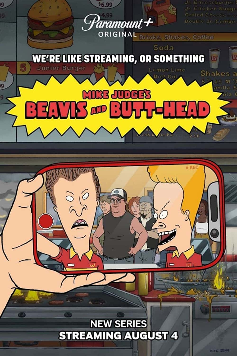原版纪录片《迈克评判 Beavis 和 Butt-Head/Mike Judges Beavis and Butt-Head》S01 WEBRip x265-ION265 原版无字纪录片解说素材1080高清下载