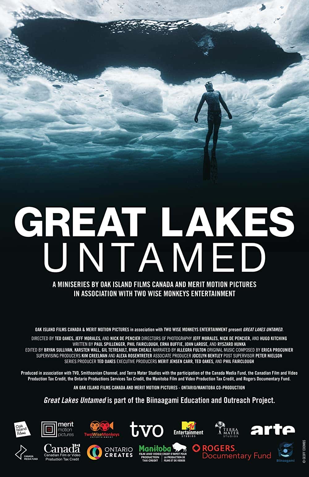 原版纪录片《未驯服的五大湖/Great Lakes Untamed》S01 720p WEBRip AAC2 0 x264-CAFFEiNE 原版无字纪录片解说素材1080高清下载