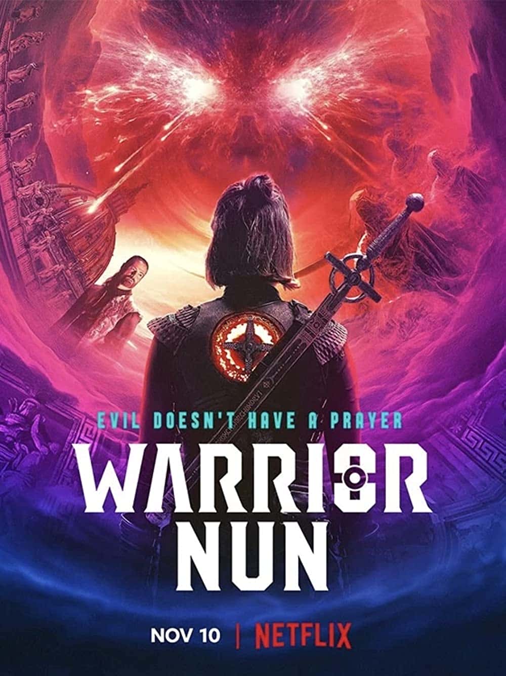 原版纪录片《武士修女/Warrior Nun》S01 WEBRip x265-ION265 原版无字纪录片解说素材1080高清下载