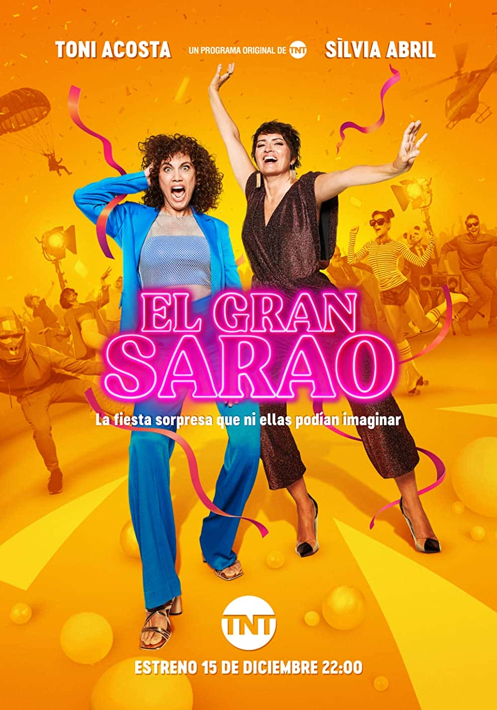 原版纪录片《大晚会/The Big Soiree》S01 SPANISH WEBRip x265-ION265 原版无字纪录片解说素材1080高清下载