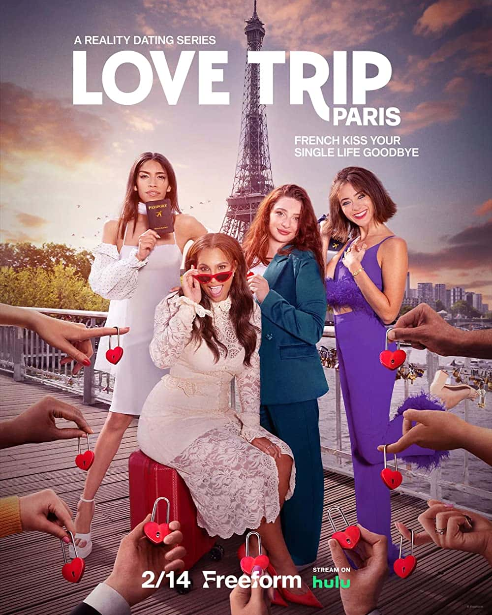 原版纪录片《巴黎爱情之旅/Love Trip Paris》S01 WEBRip x264-ION10 原版无字纪录片解说素材1080高清下载