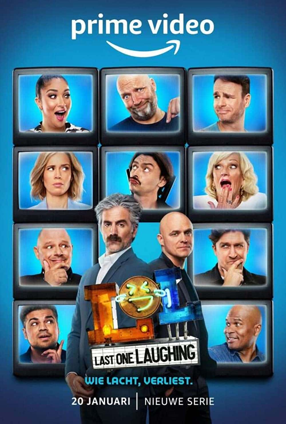 原版纪录片《LOL Last One Laughing 荷兰/LOL Last One Laughing Netherlands》S01 DUTCH 720p AMZN WEBRip DDP5 1 x264-EDITH 原版无字纪录片解说素材1080高清下载