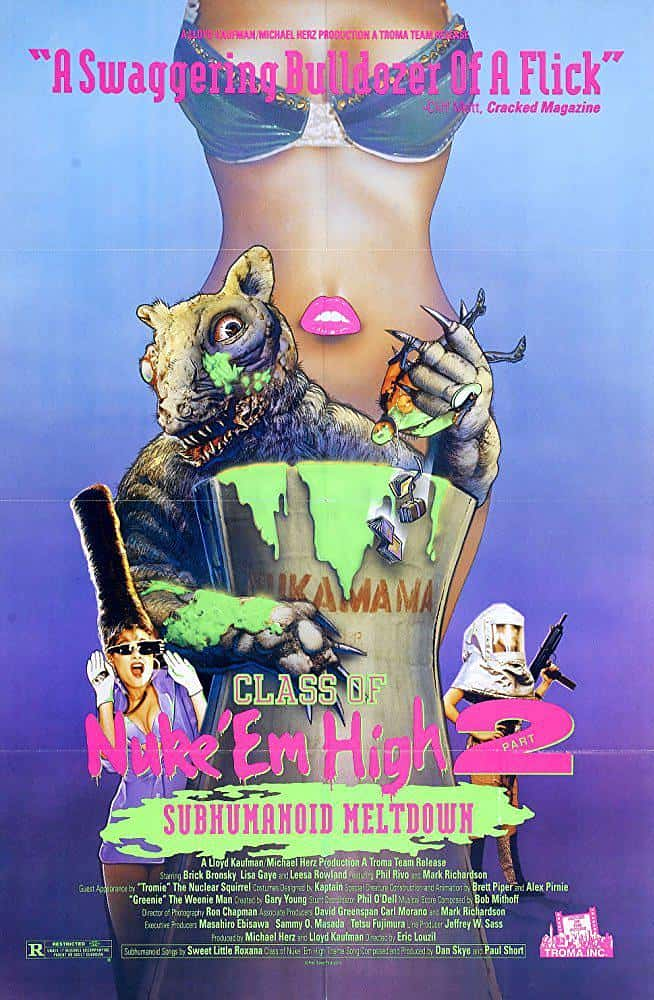 喜剧科幻恐怖电影《融掉低等生物2(1991)/ Class of Nuke 'Em High Part II: Subhumanoid Meltdown/流氓太保2》-电影资源1080P/720P/360P高清标清网盘BT迅雷下载