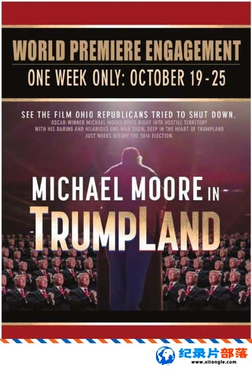 ʷ¼Ƭ֮ Michael Moore in TrumpLand 2016Ӣ-Ѹ