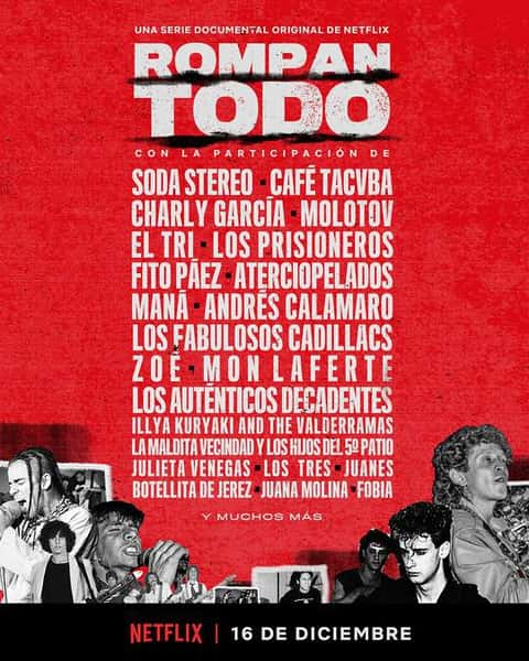 Netflix纪录片《逆风之歌：拉丁摇滚音乐史 BREAK IT ALL: The History of Rock in Latin America》全集[720P][有字幕][网盘]