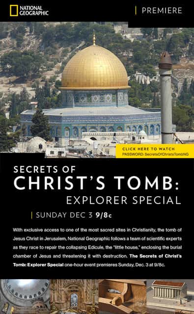 国家地理纪录片《耶稣之墓的秘密 / The.Secrets.Of.Christ's.Tomb》全集-高清完整版网盘迅雷下载