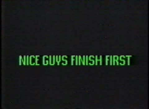 ¼Ƭ/Nice Guys Finish First-Ļ